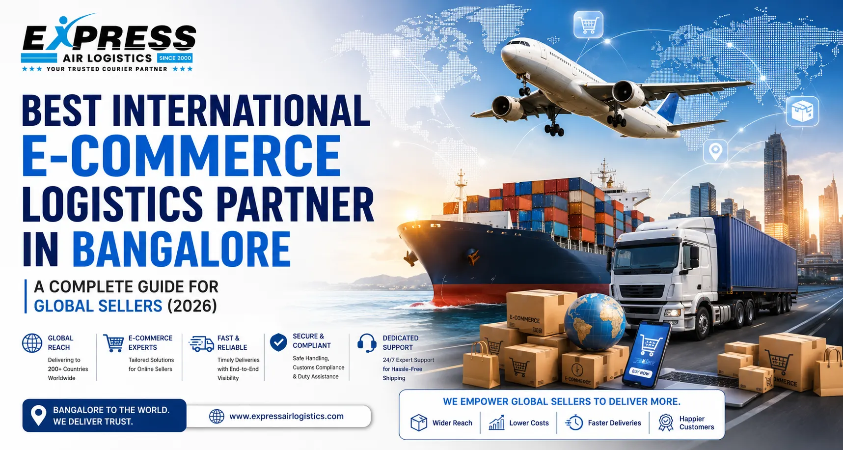 Worldwide Courier Service in Bangalore